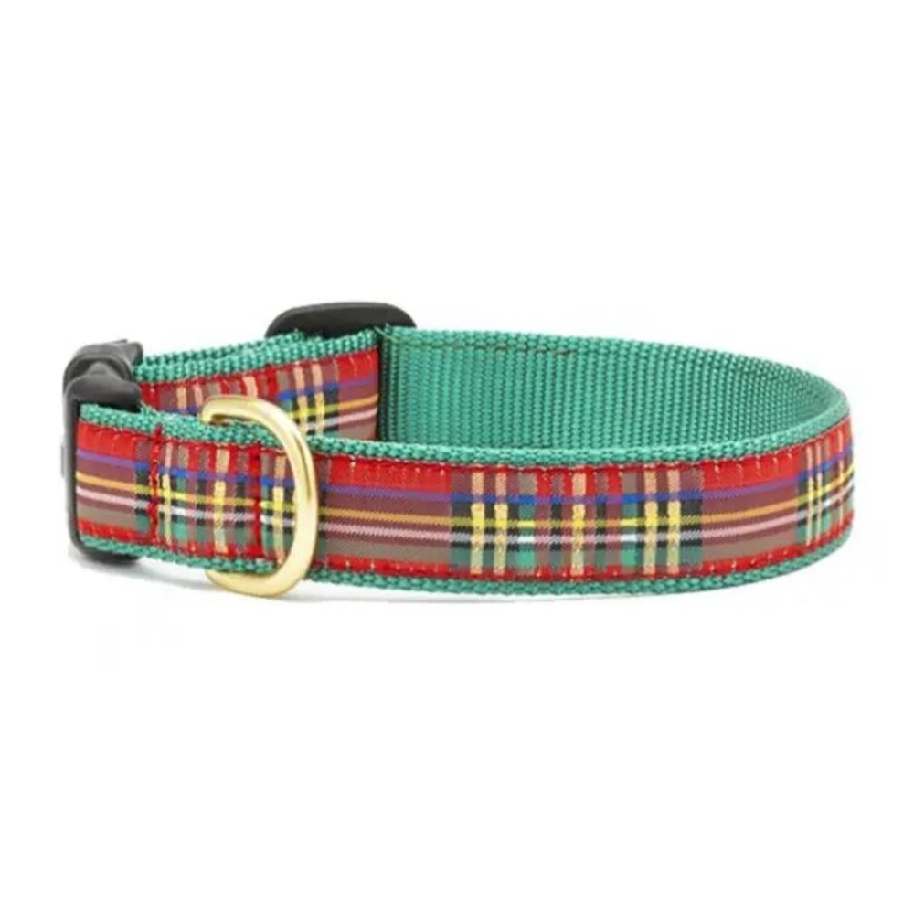 Plaid Dog Collar NWT Sz XL